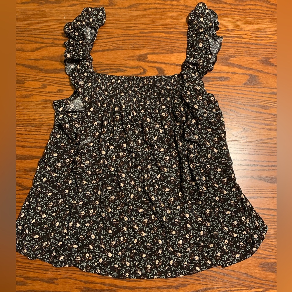 Kori ruffled tank top